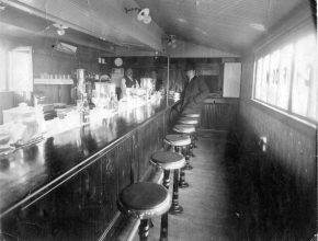 N. P. Lunch Counter ca. 1907