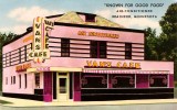 Van's Cafe Postcard (ca. 1960)
